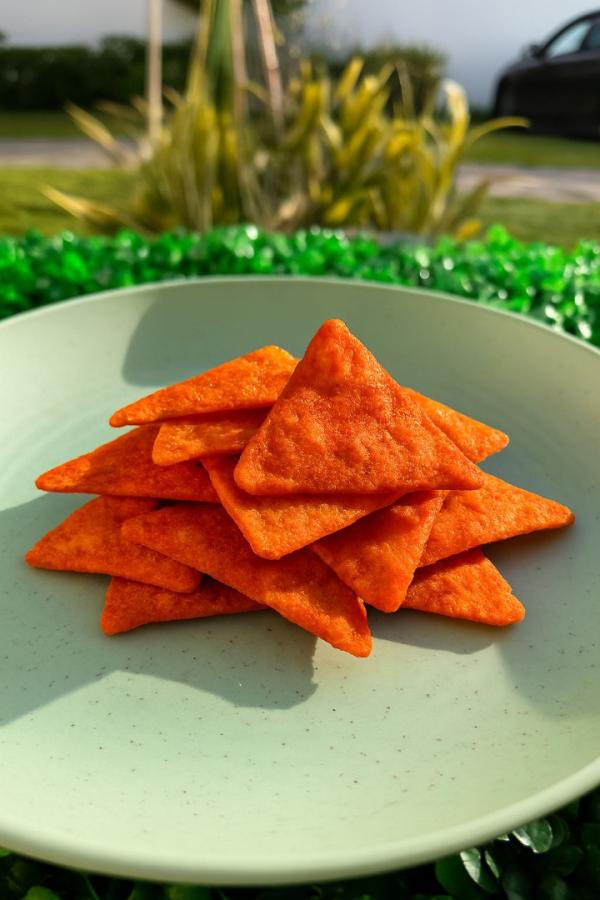 Totopos enchilados 
